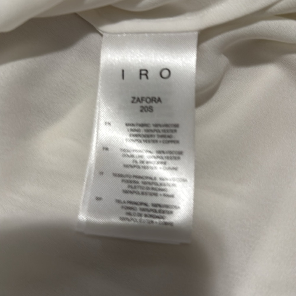 IRO
ZAFORA DRESS - WHITE - Picture 10 of 10